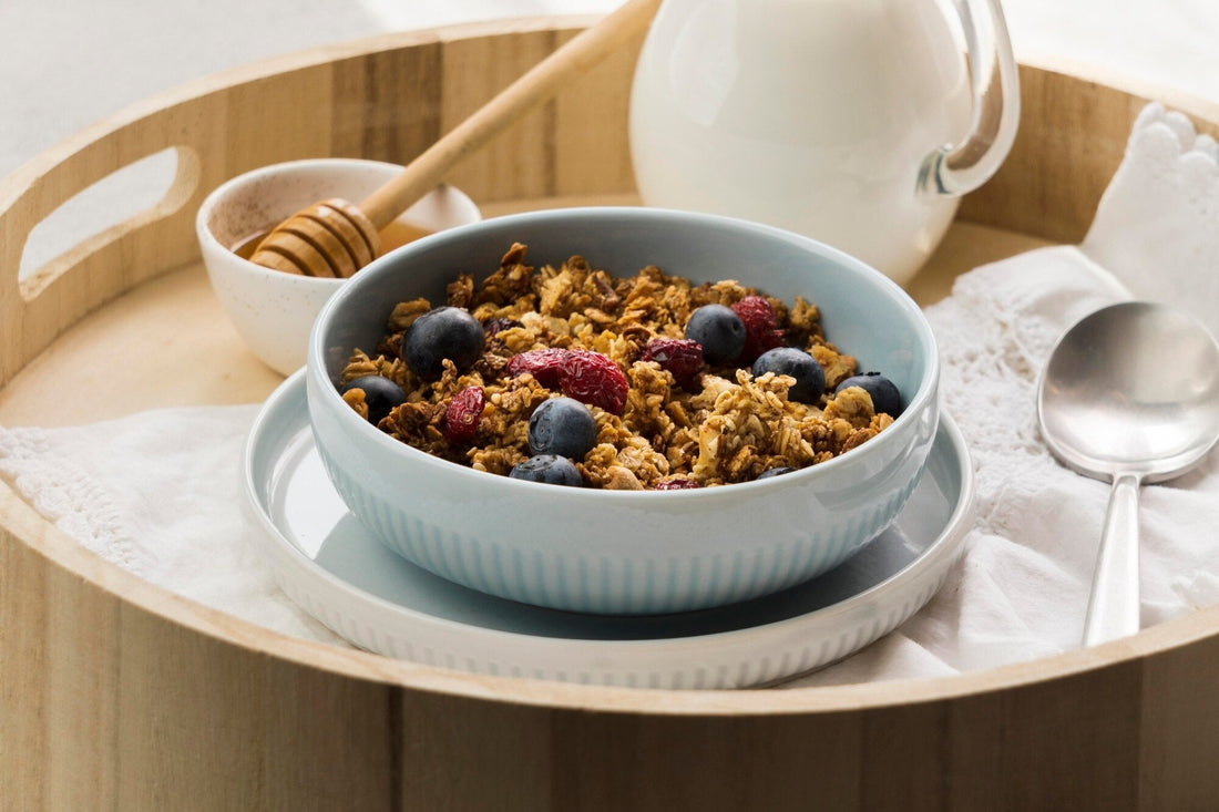 Recept: Matcha maple granola