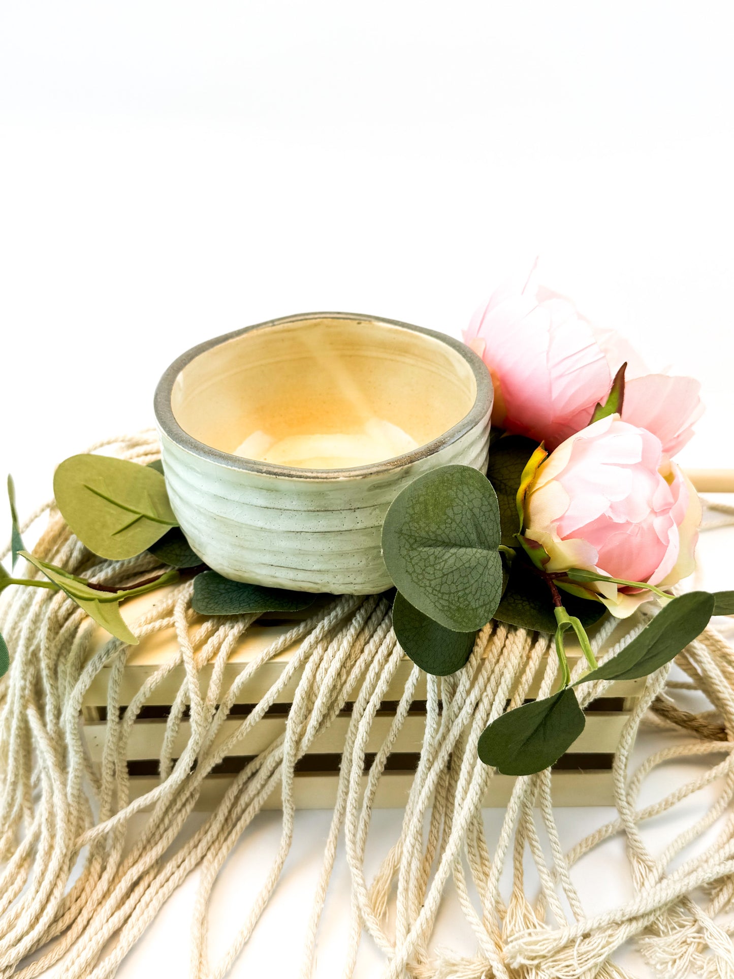 Paket matcha + glinen lonček + metlica